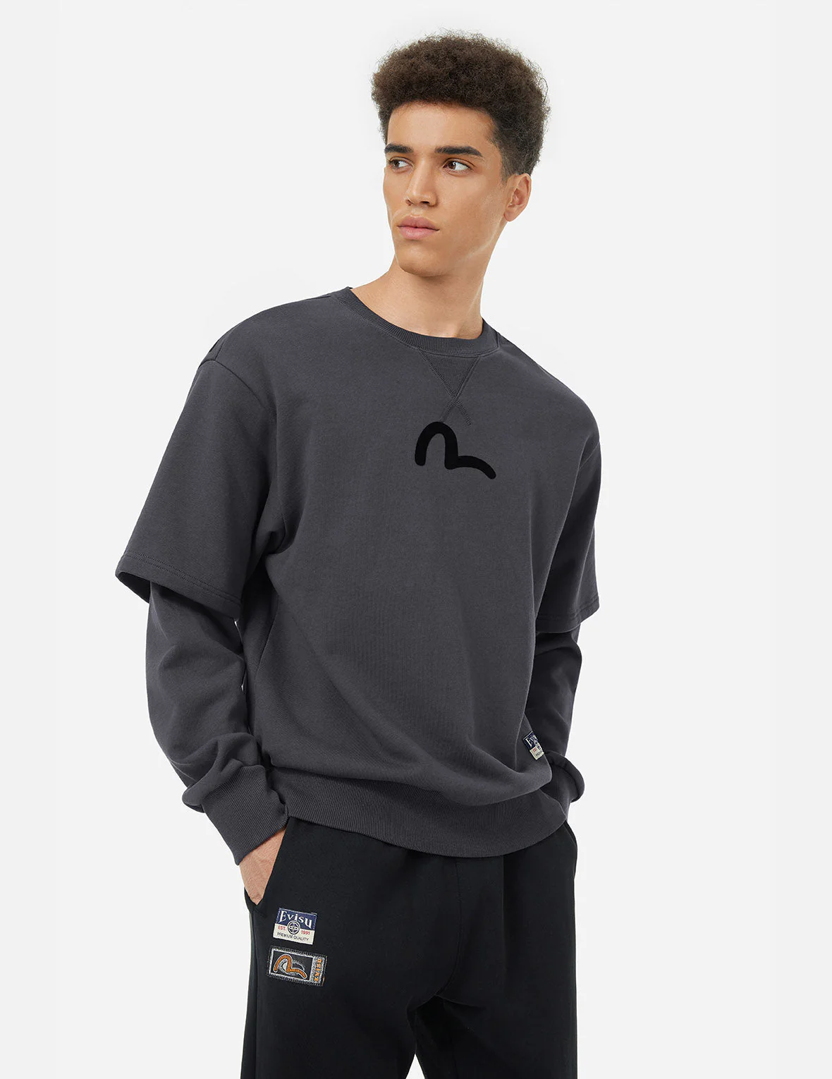 2-in-1 Multi-Print Relax Fit Sweatshirt - Image 6