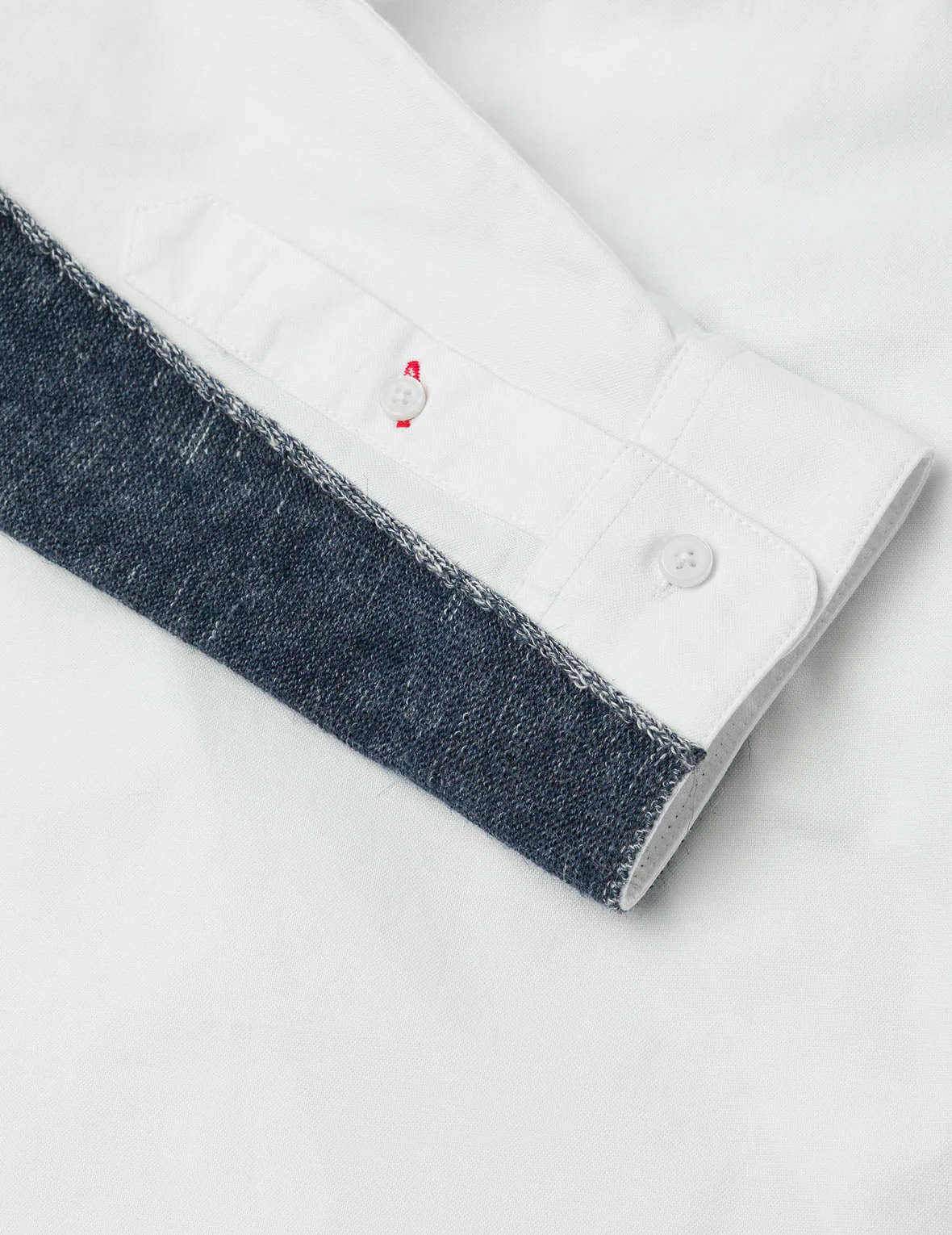 2-in-1 Seagull and Kamon Embroidery Relax Fit Shirt - Image 10
