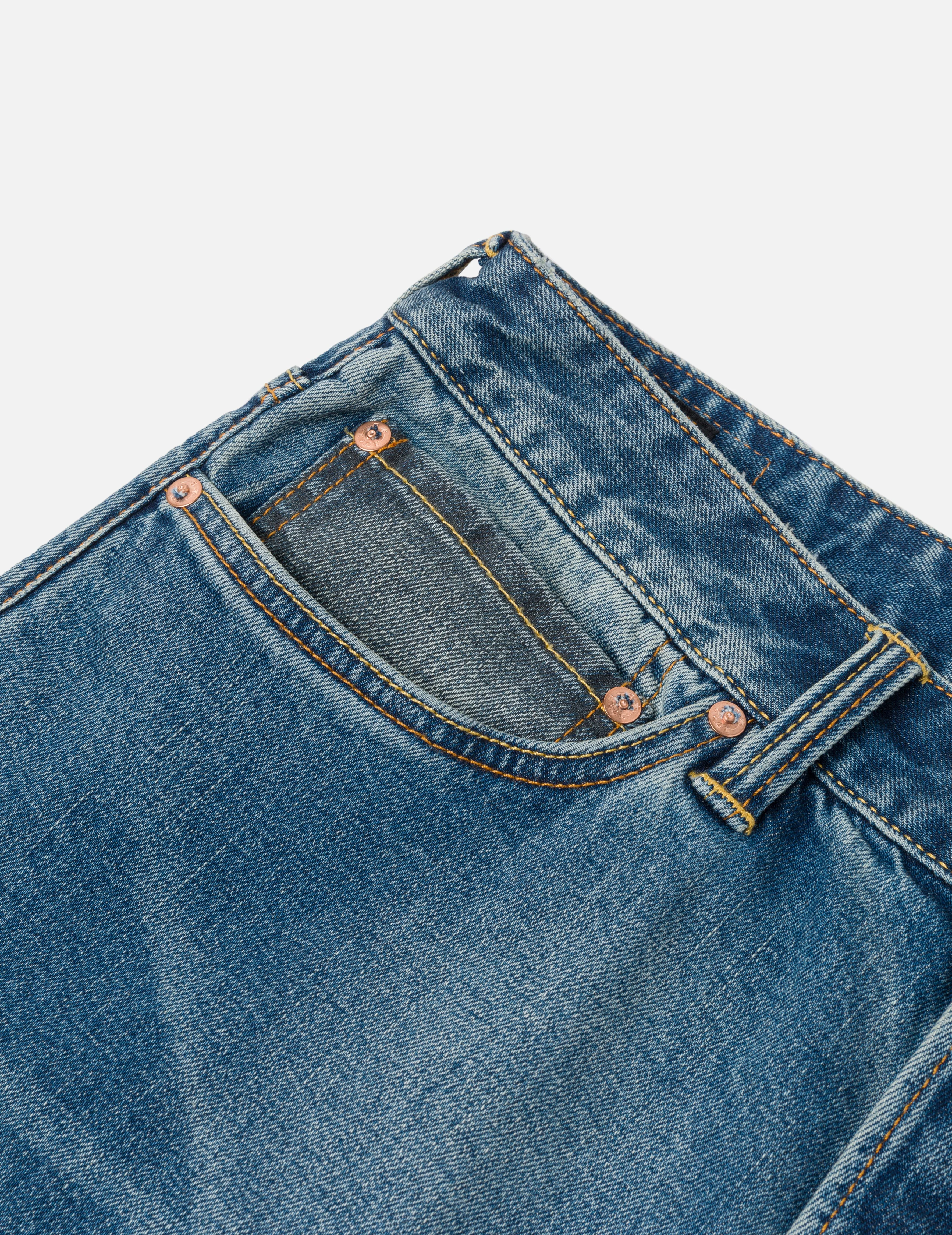 2-Tone Inserted Daicock Regular Fit Jeans #2000 - Image 7