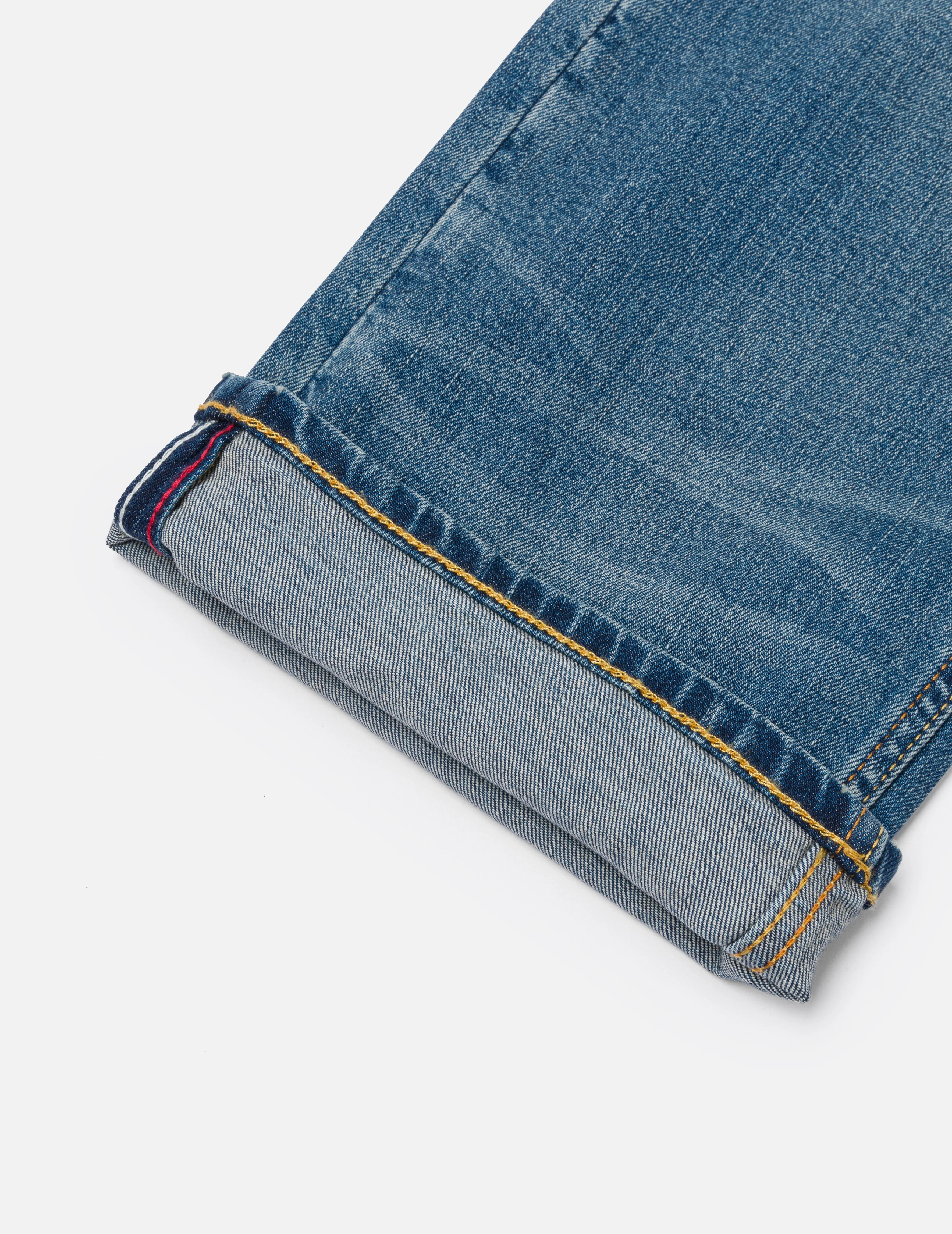 2-Tone Inserted Daicock Regular Fit Jeans #2000 - Image 9
