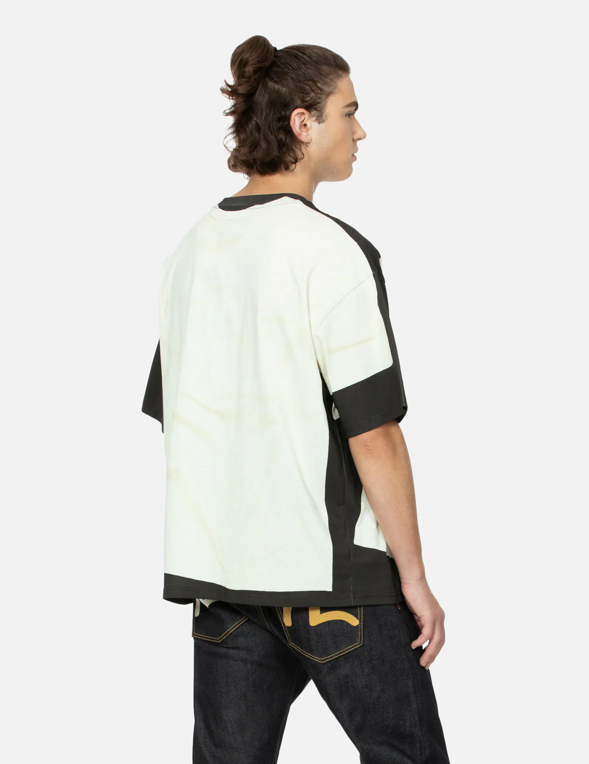 2-in-1 Logo and Seagull Print Loose Fit T-shirt - Image 15
