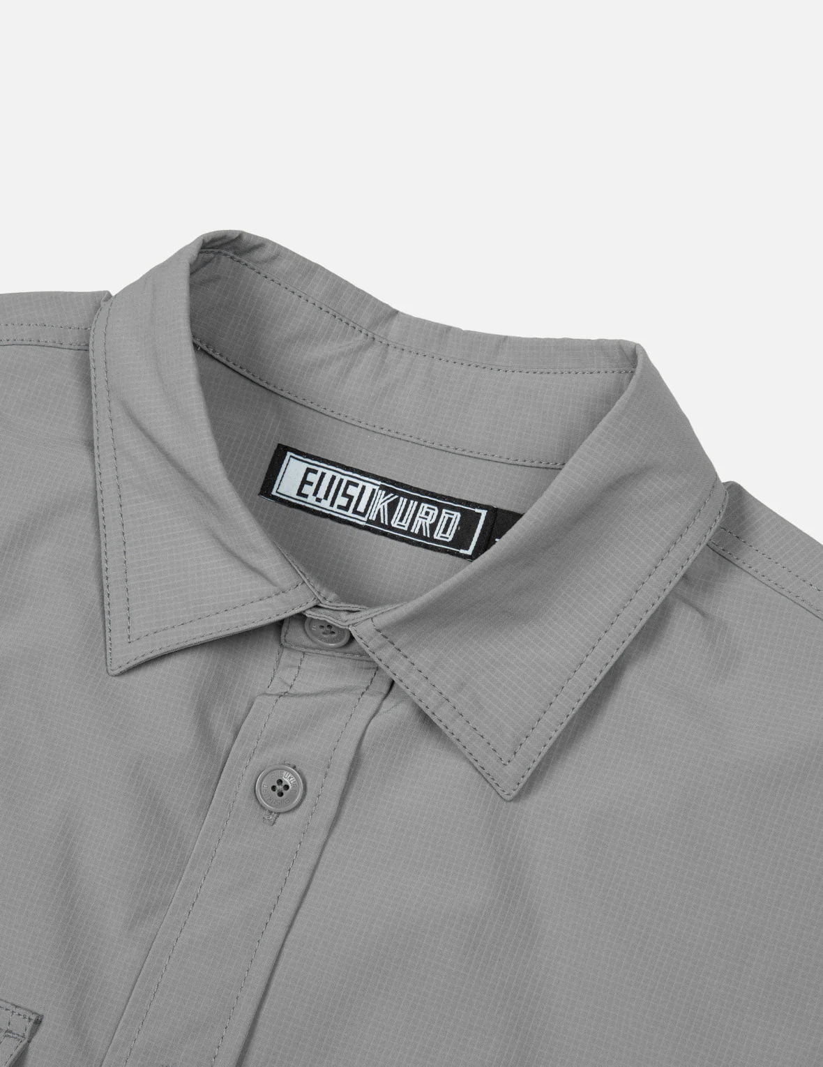 3D Metallic Fishing Logo Print Relax Fit Shirt - Image 7