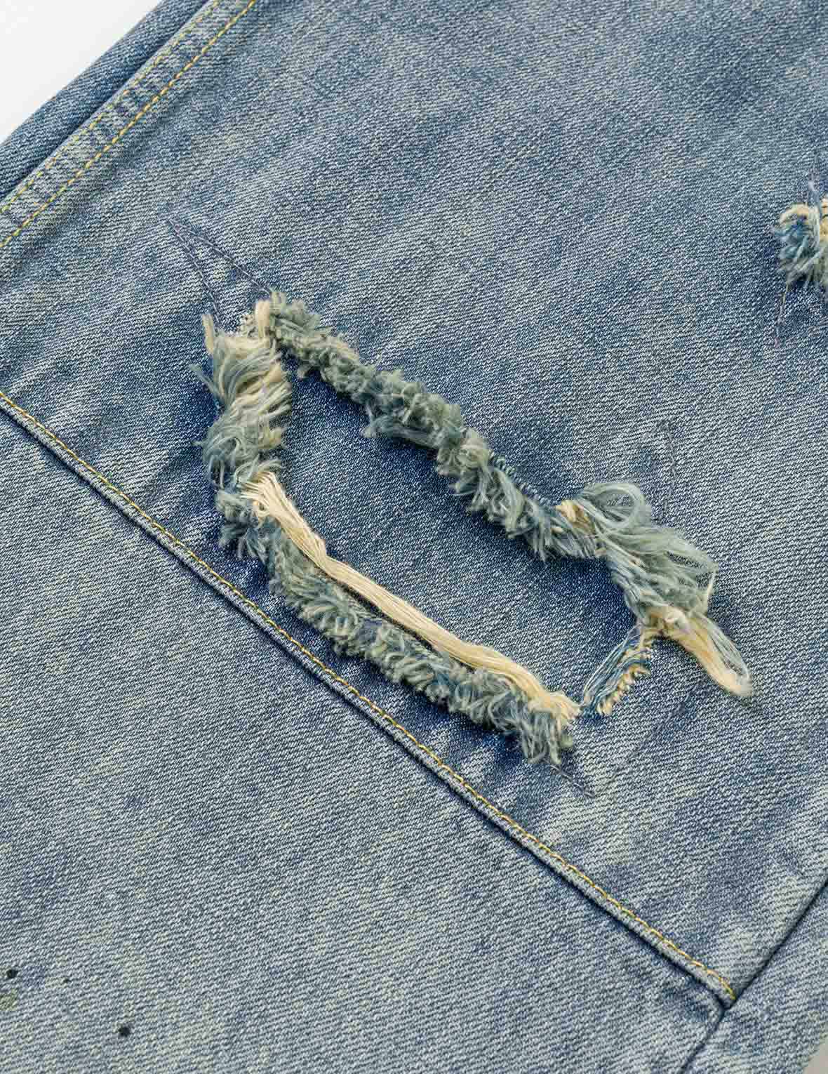 5-Pocket Distressed Jeans - Image 9