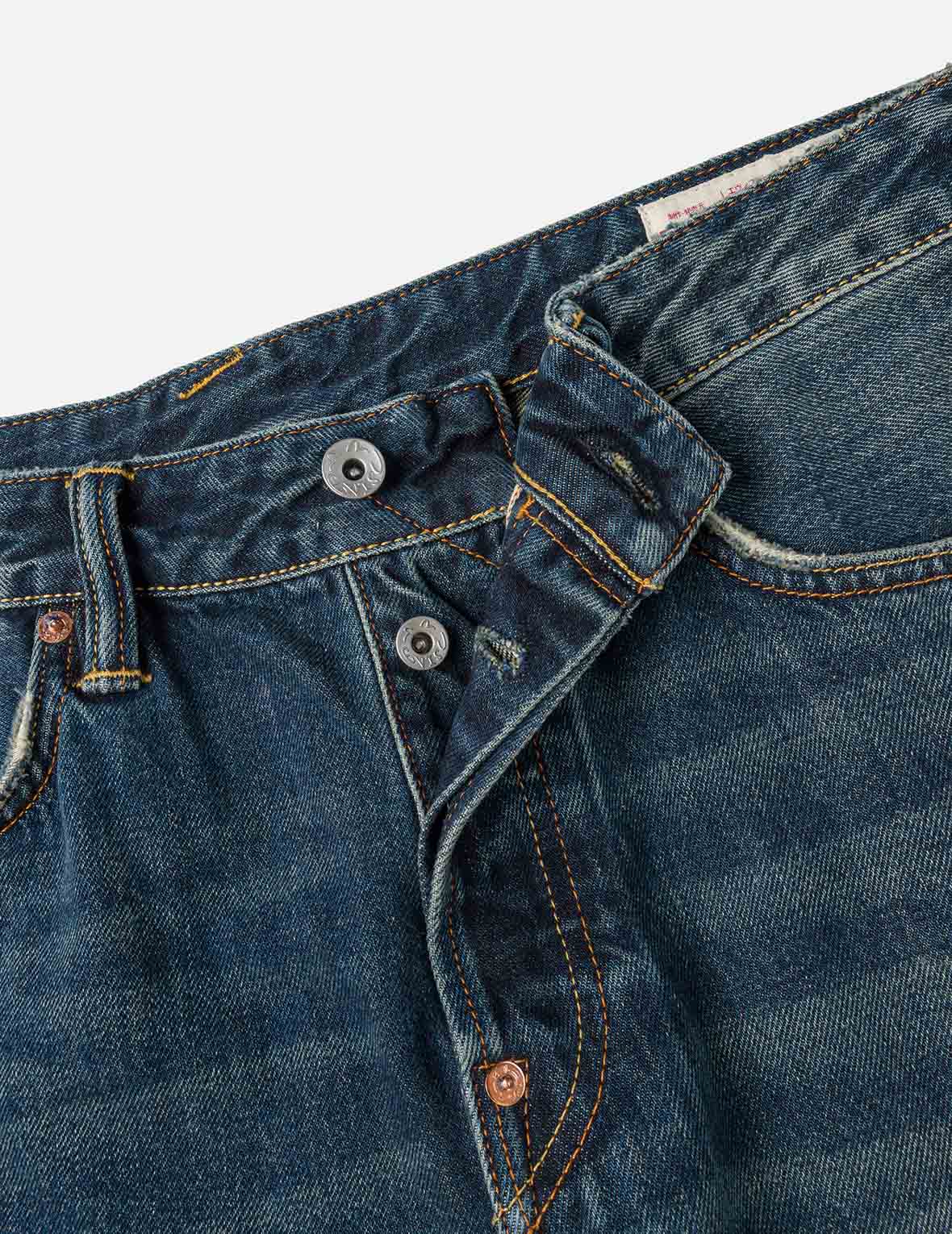 7-Pocket Design Washed Daicock Print Taper Fit Jeans #2017 - Image 10