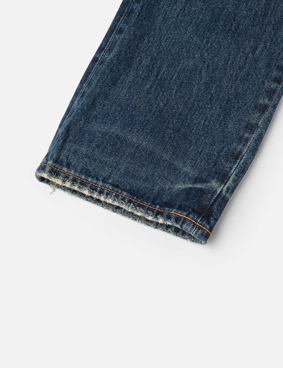 7-Pocket Design Washed Daicock Print Taper Fit Jeans #2017 - Image 13