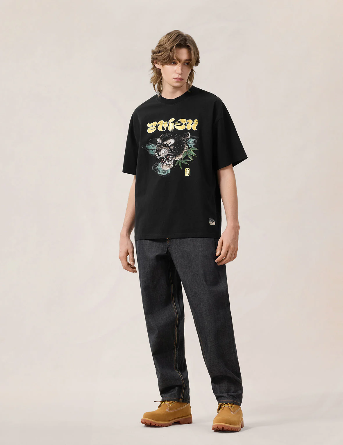 7-Pocket Logo Seagull Embroidery Jeans #2030 - Image 7