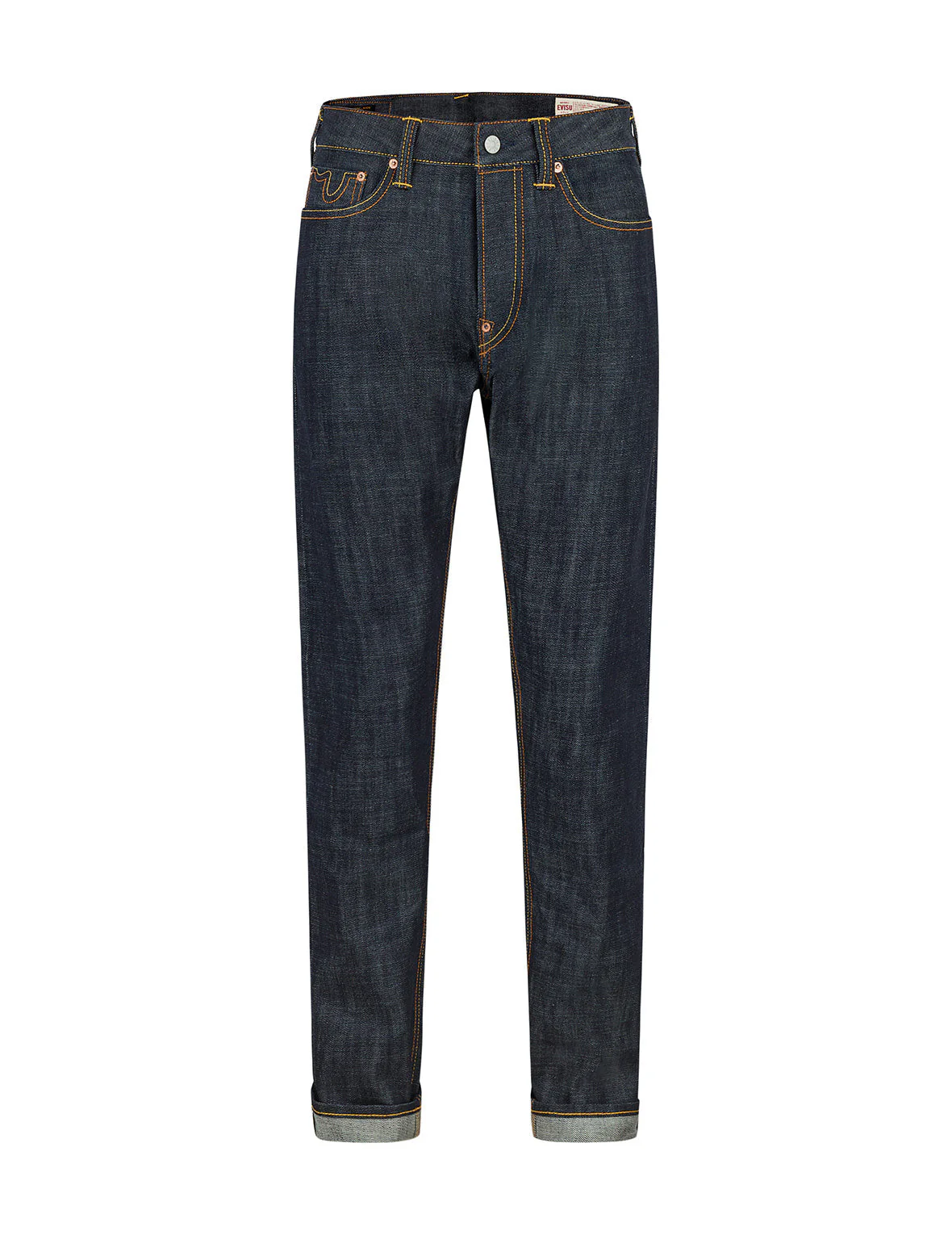 7 Pockets Design Taper Fit Raw Jeans #2017 - Image 10