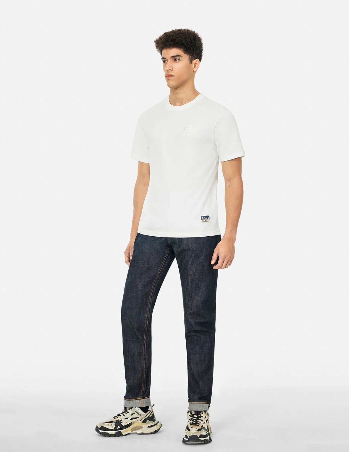 7 Pockets Design Taper Fit Raw Jeans #2017 - Image 3