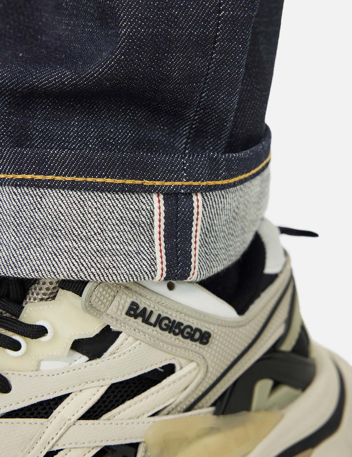 7 Pockets Design Taper Fit Raw Jeans #2017 - Image 8