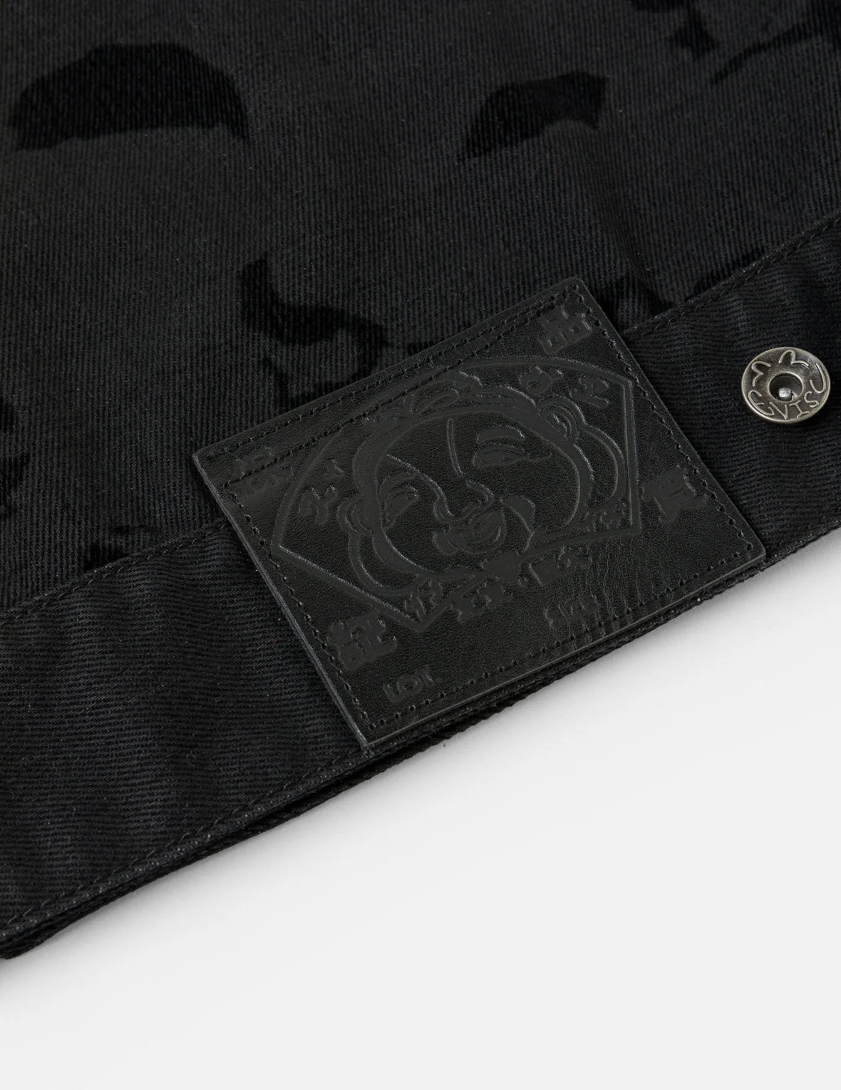 All-over Scattered Flocking Skull Jacket - Image 10