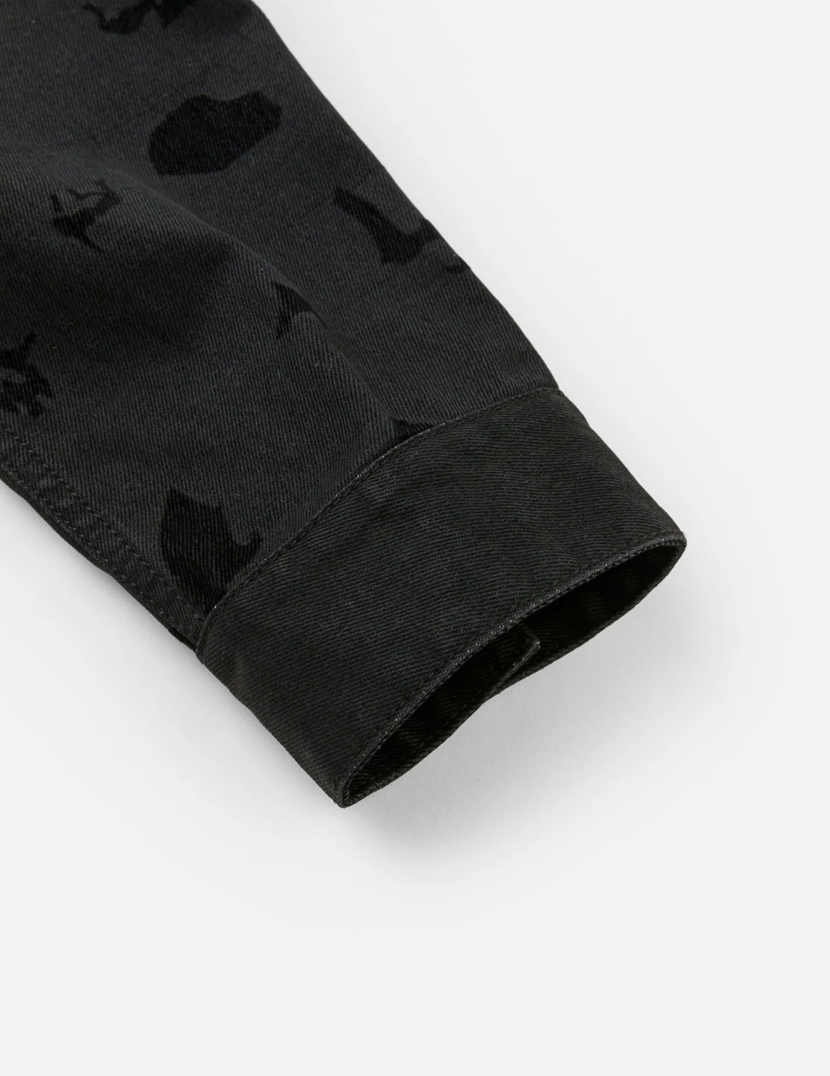 All-over Scattered Flocking Skull Jacket - Image 12
