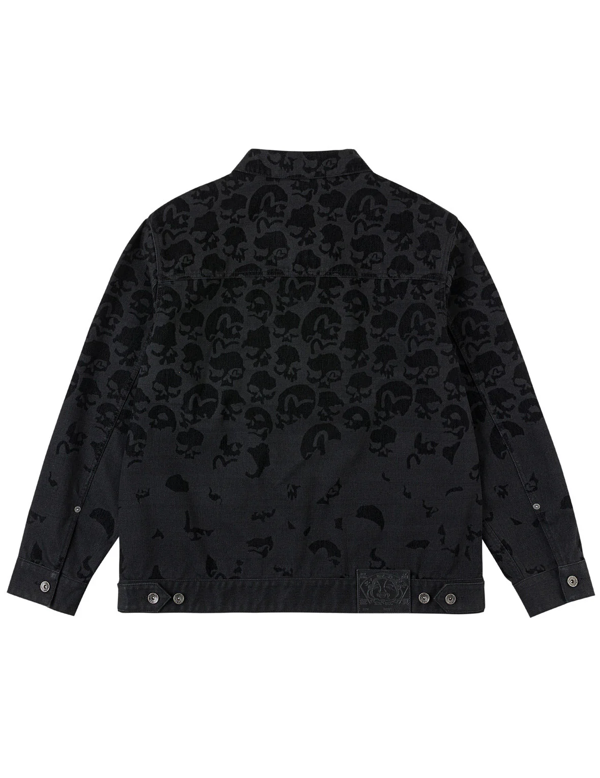 All-over Scattered Flocking Skull Jacket - Image 2