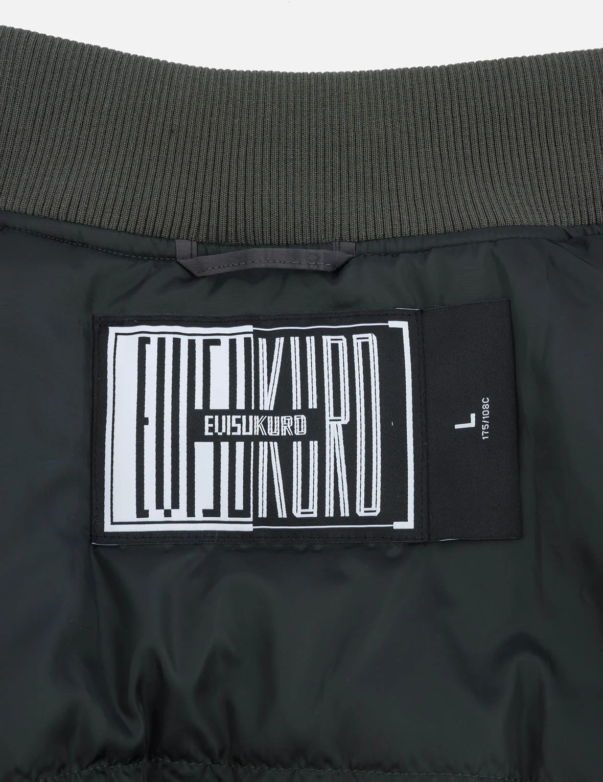 Allover Crinkle Logo Print Regular Fit Padded Bomber Jacket - Image 10