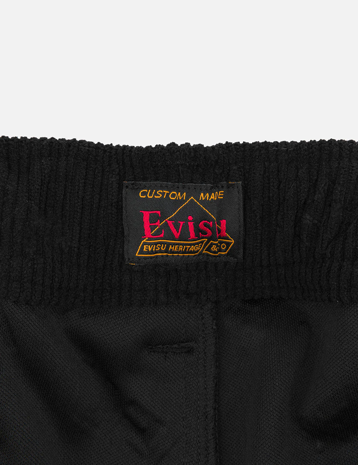 Allover Evisu Deboss Print and Seagull Embroidery Relax Fit Woven Joggers - Image 7
