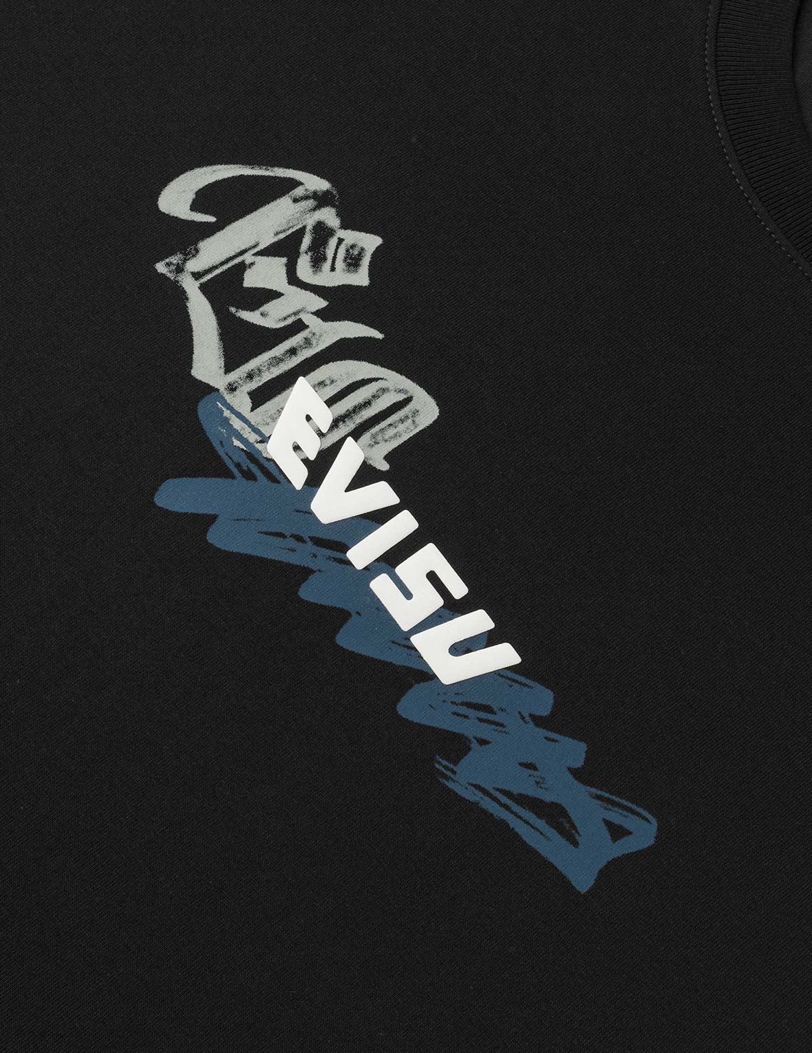 Allover EVISU Logo Graphic T-shirt - Image 13