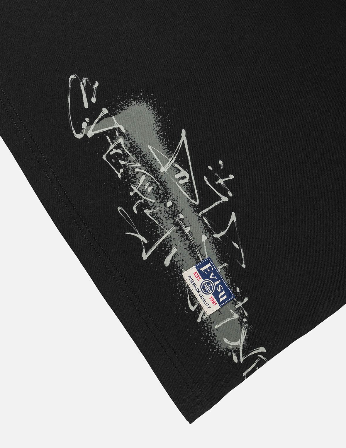 Allover EVISU Logo Graphic T-shirt - Image 19