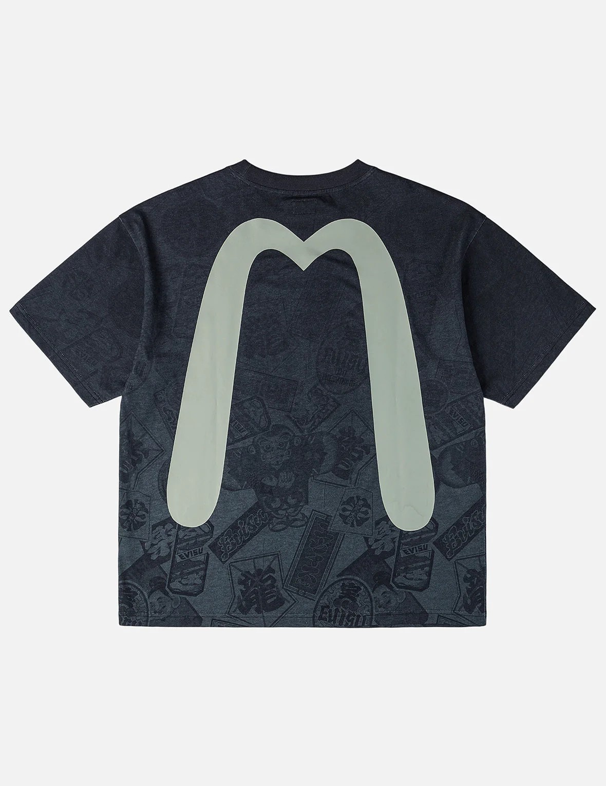 Allover EVISU Signature Graphic T-Shirt - Image 3