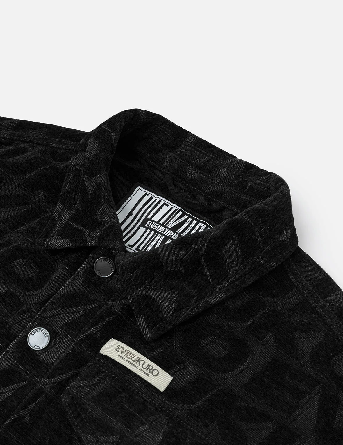 Allover EVISUKURO Jacquard Regular Fit Work Jacket - Image 10