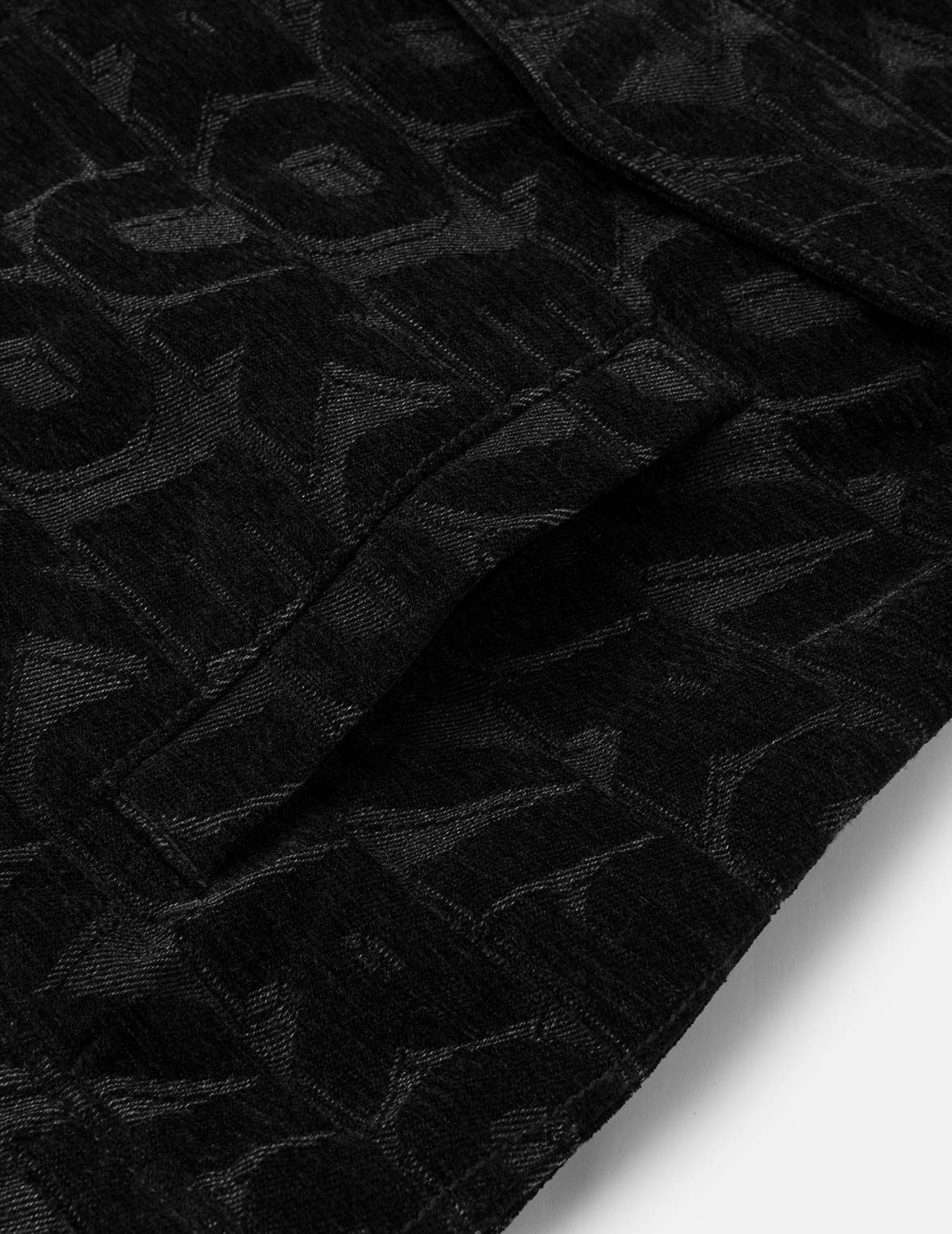 Allover EVISUKURO Jacquard Regular Fit Work Jacket - Image 12