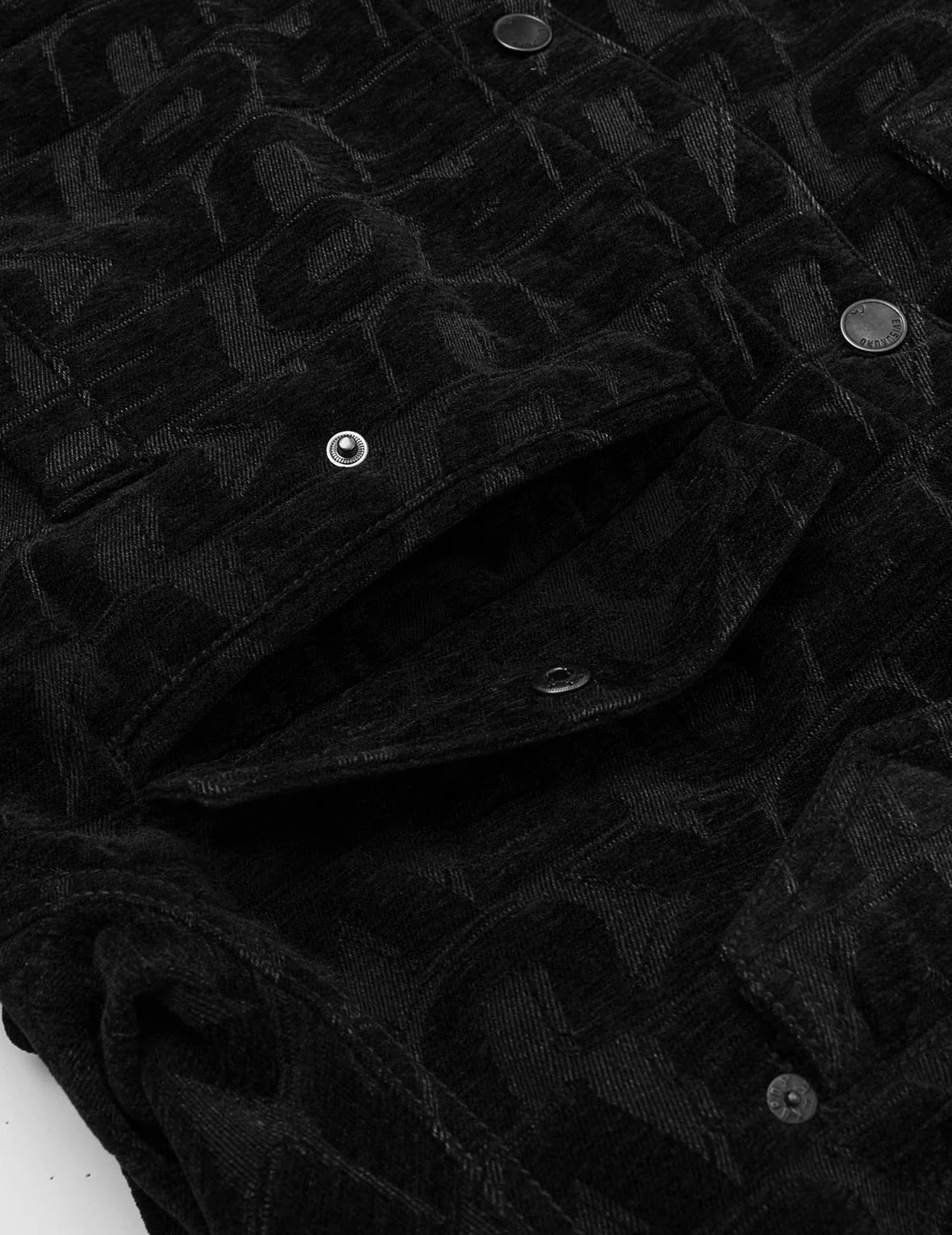 Allover EVISUKURO Jacquard Regular Fit Work Jacket - Image 9