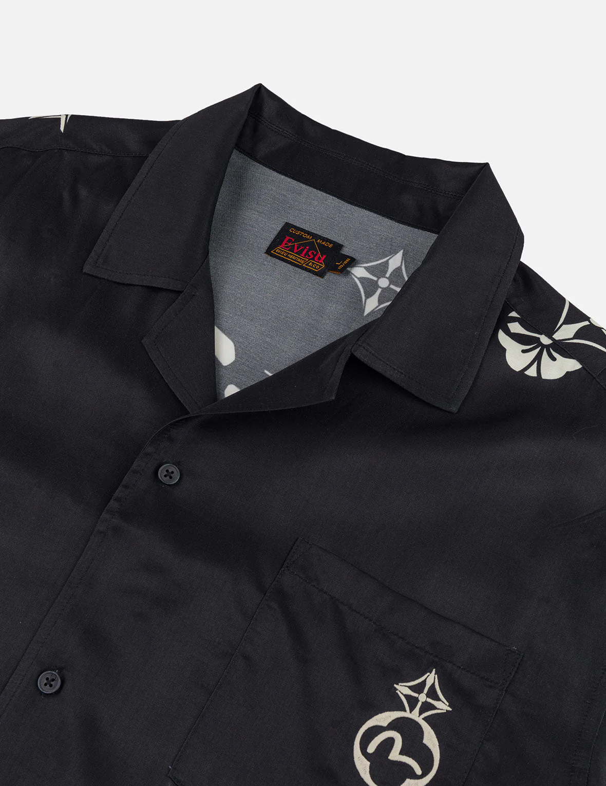 Allover Floral and Seagull Print Boxy Short-Sleeve Shirt - Image 6