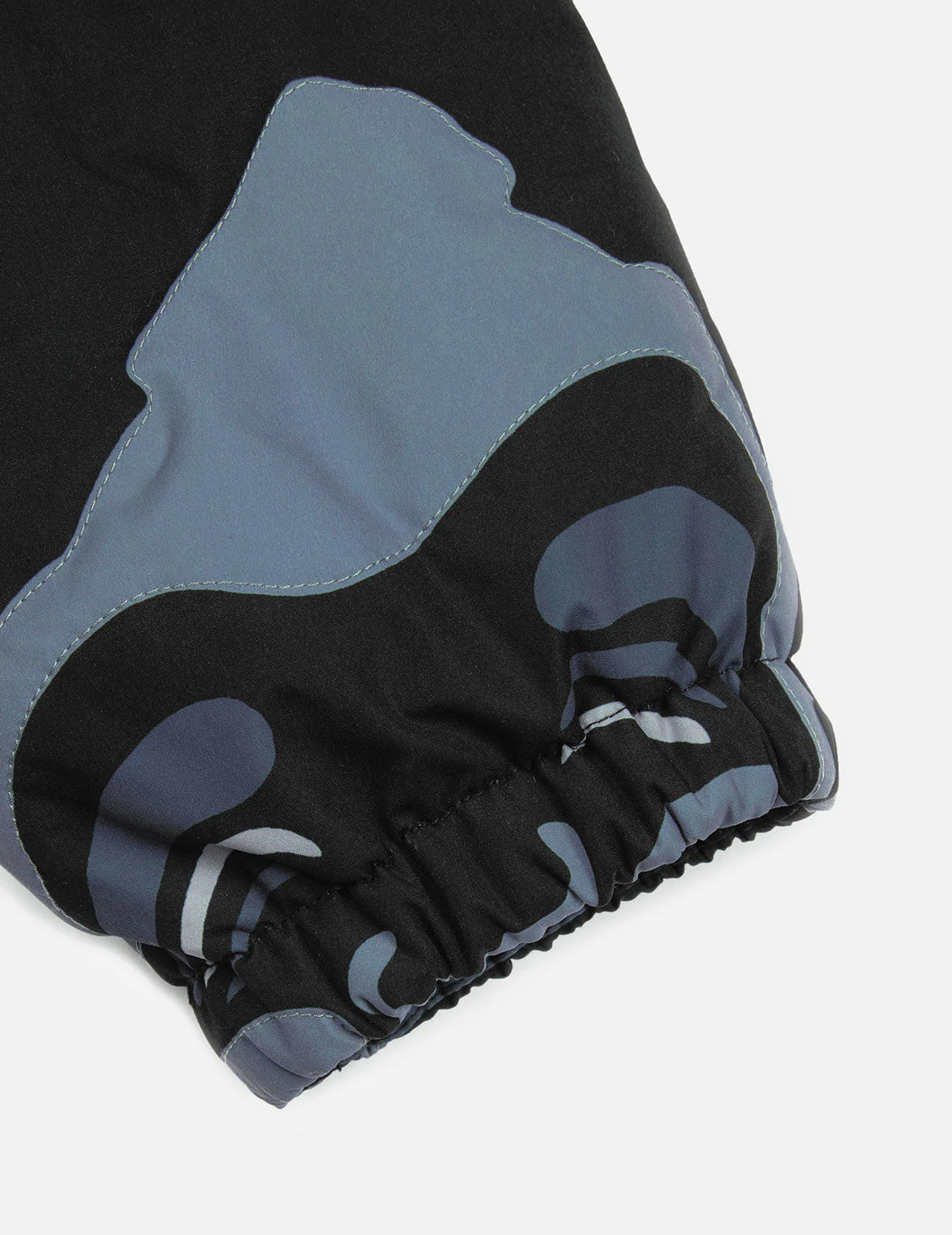 Allover Godhead Print Loose Fit Quilting Jacket - Image 7