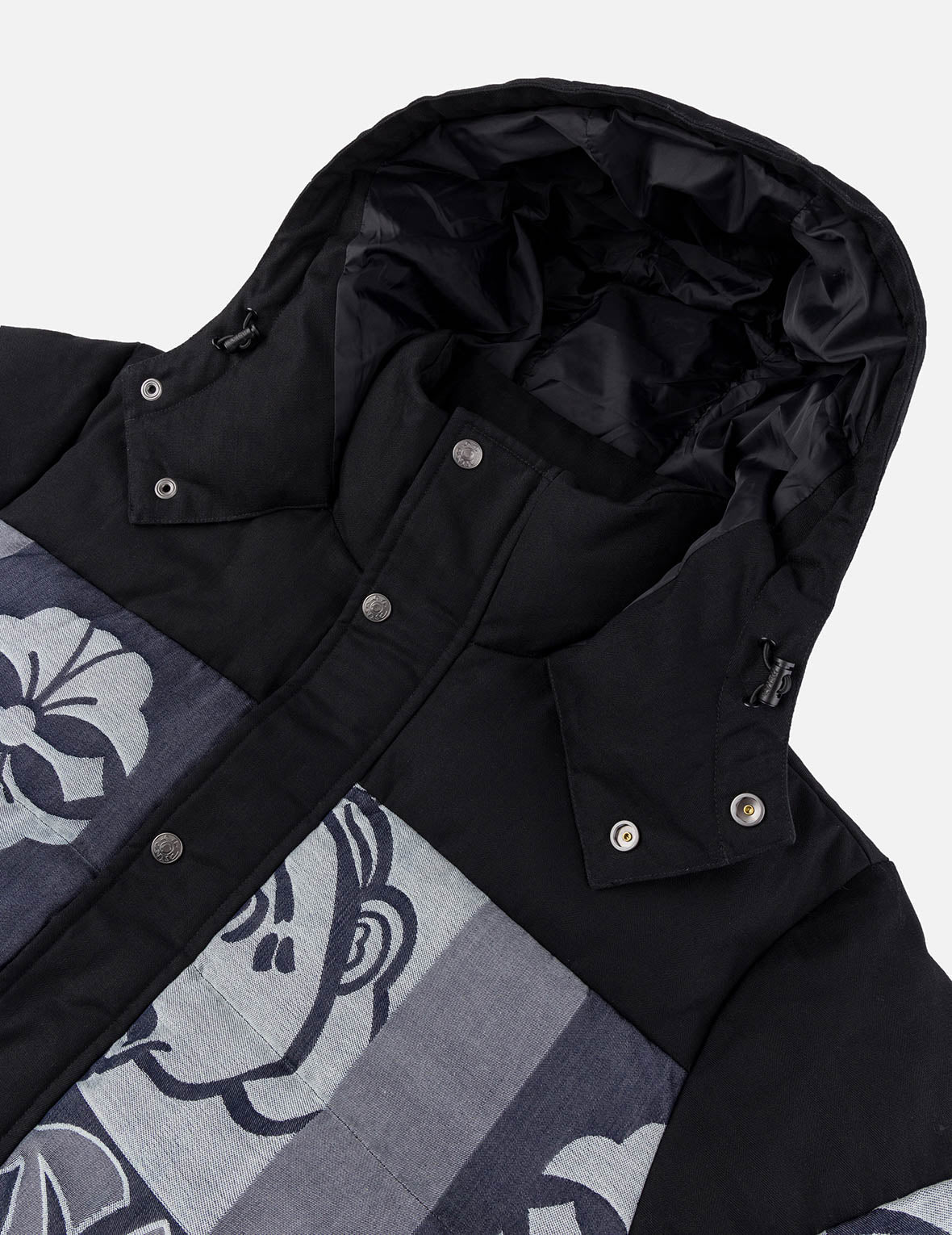 Allover Henohenomohe Godhead Jacquard Regular Fit Down Jacket - Image 10
