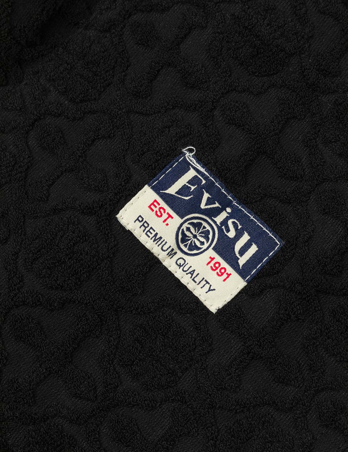 Allover Kamon Jacquard Relax Fit Sweatpants - Image 9