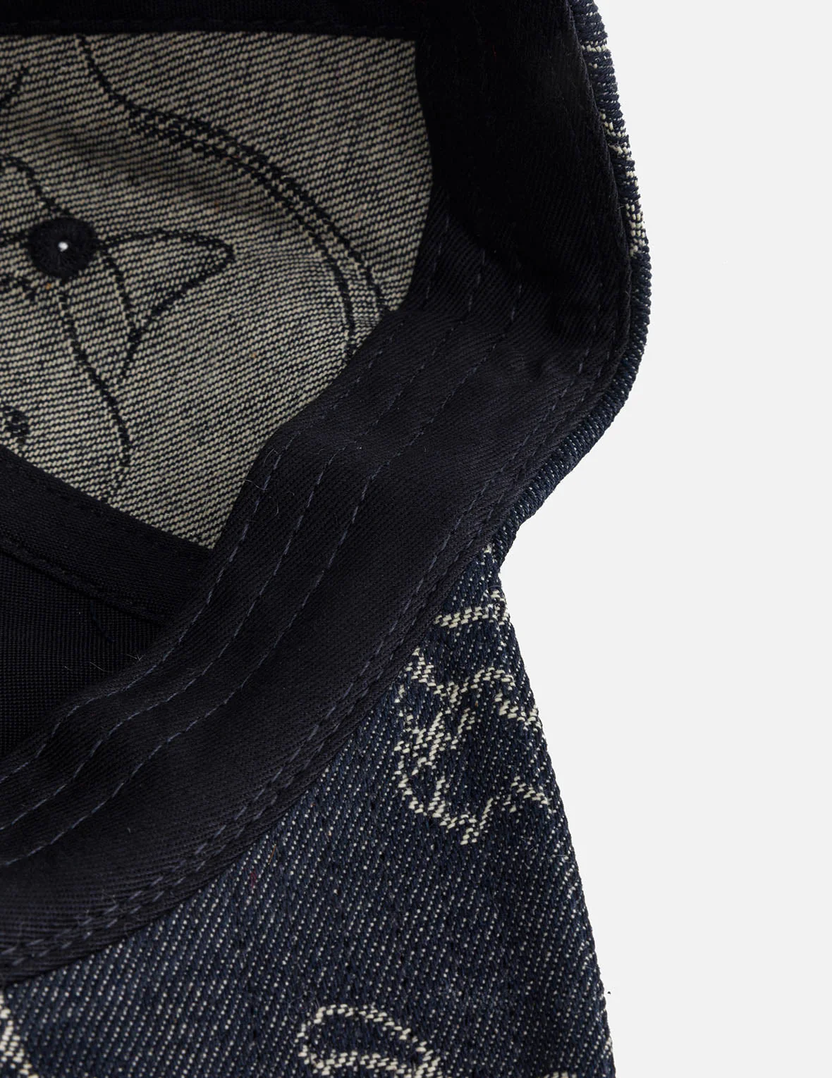 Allover Leopard Denim Cap - Image 12