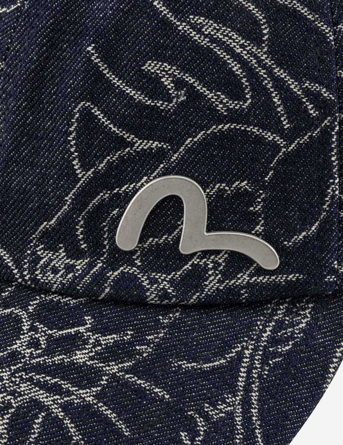 Allover Leopard Denim Cap - Image 5