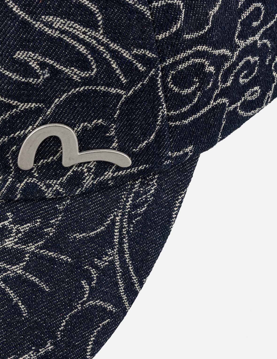Allover Leopard Denim Cap - Image 6