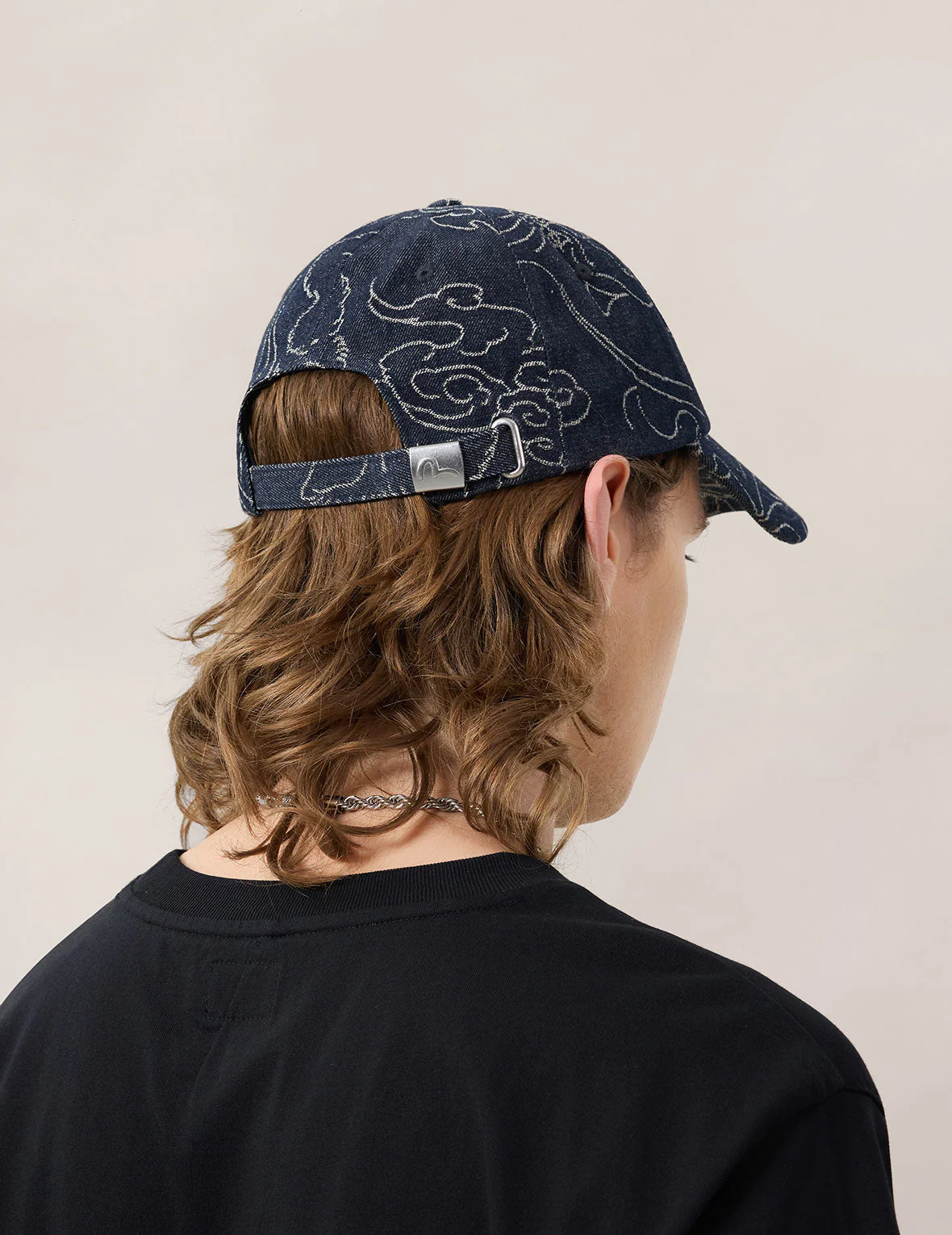 Allover Leopard Denim Cap - Image 8