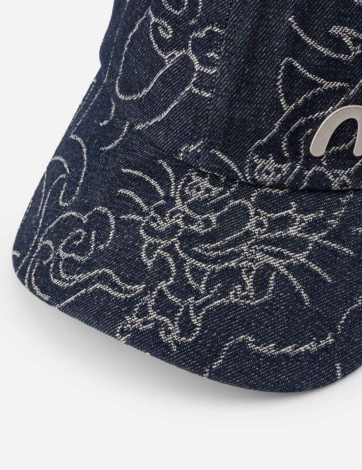 Allover Leopard Denim Cap - Image 9