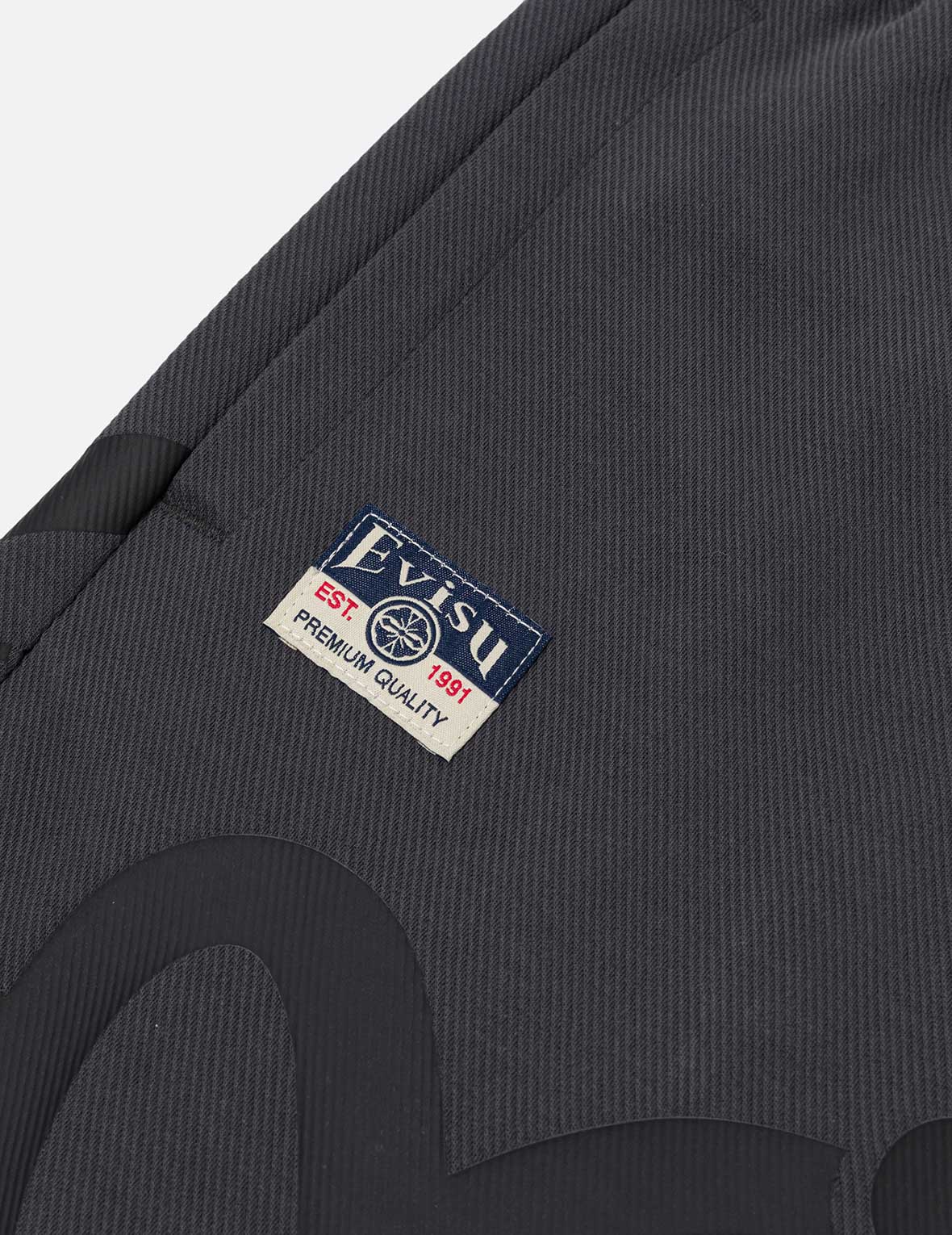 Allover Logo and Seagull Print Regular Fit Sweatshorts - Image 7