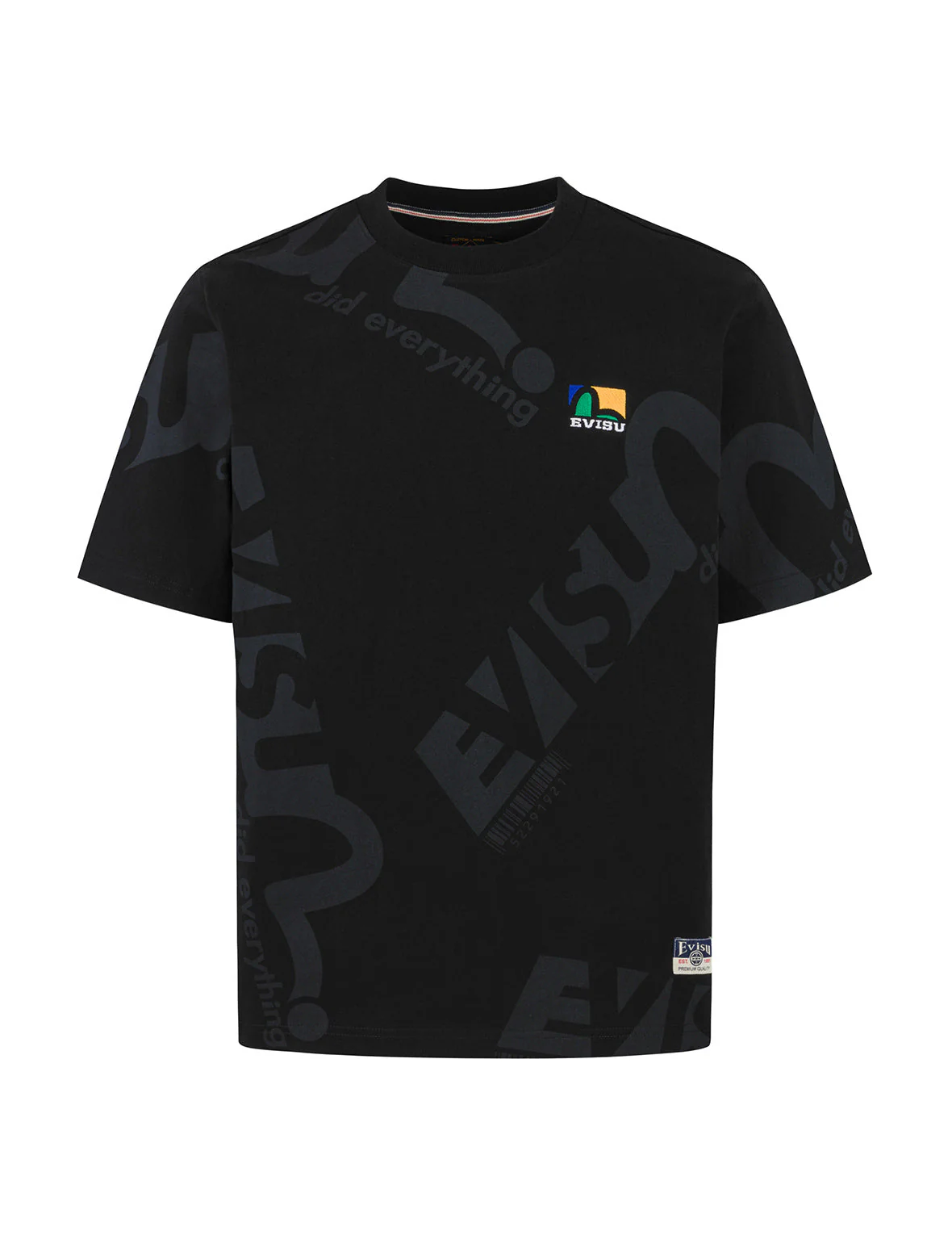 Allover Logo and Seagull Print Regular Fit T-Shirt - Image 18