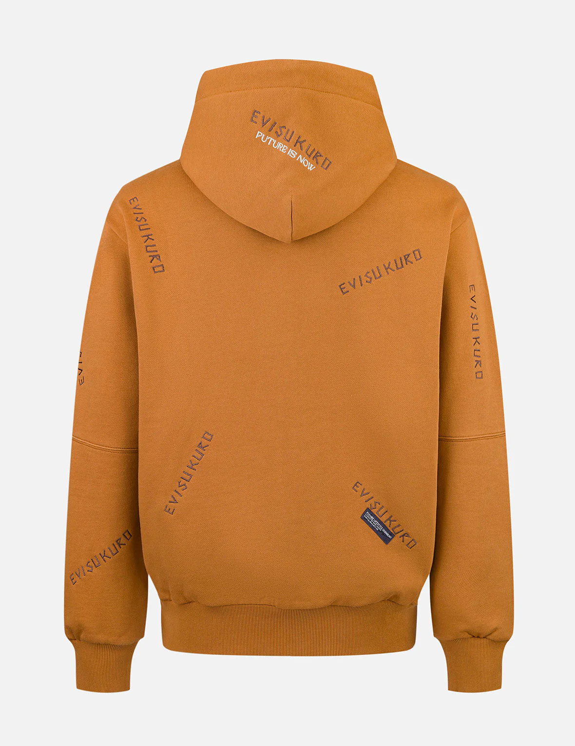 Allover Logo Embroidery Relax Fit Hoddie - Image 6