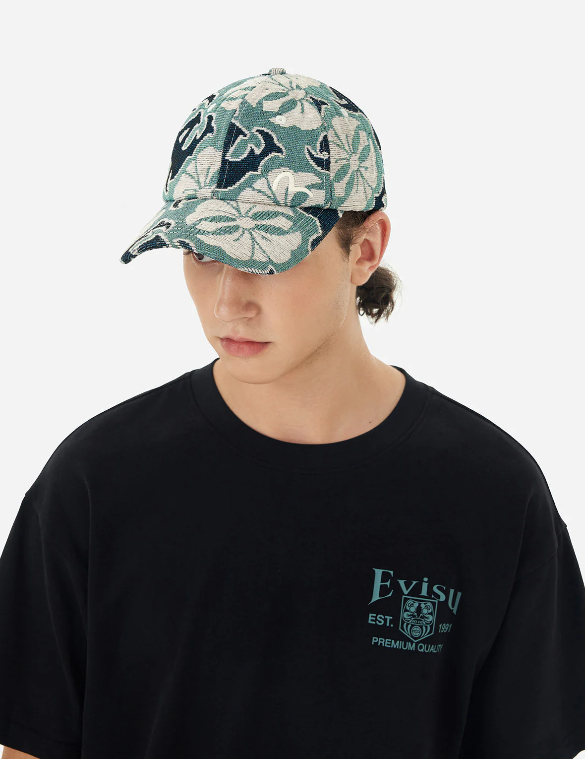 Allover Logo Jacquard Cap - Image 3