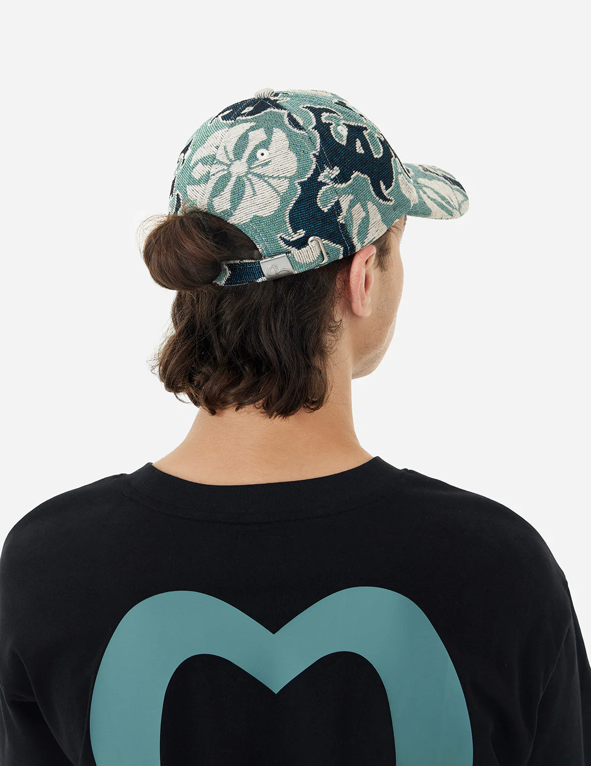 Allover Logo Jacquard Cap - Image 4