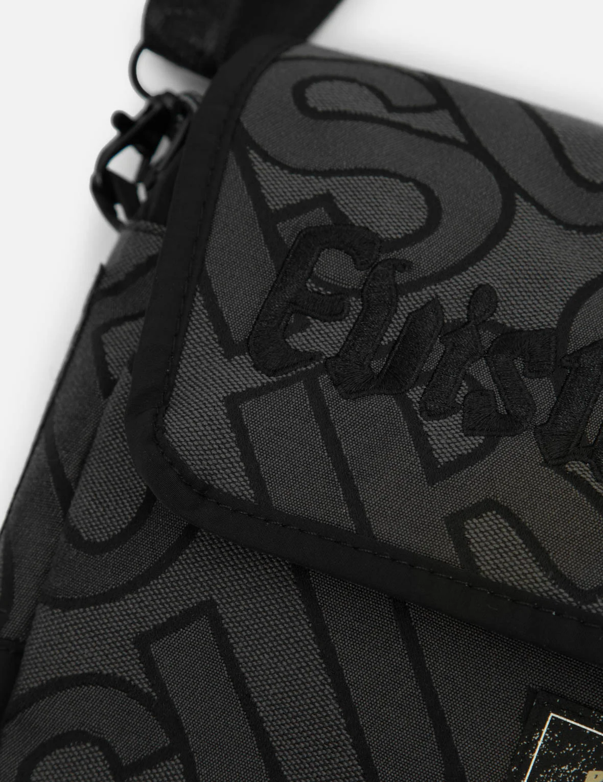 Allover Logo Jacquard Shoulder Bag - Image 12