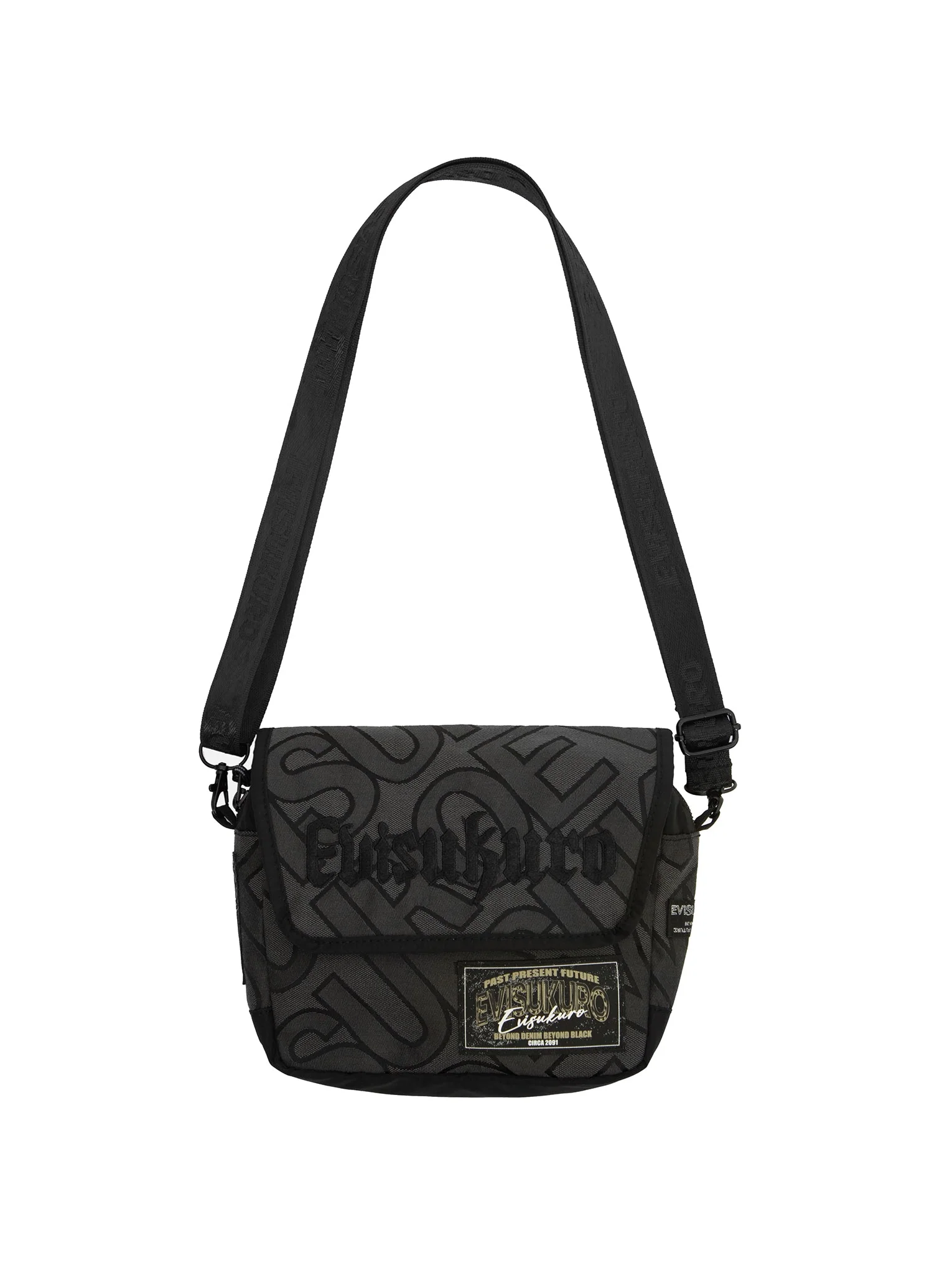 Allover Logo Jacquard Shoulder Bag - Image 14