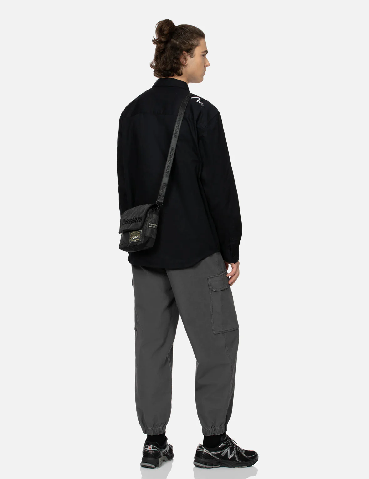 Allover Logo Jacquard Shoulder Bag - Image 4