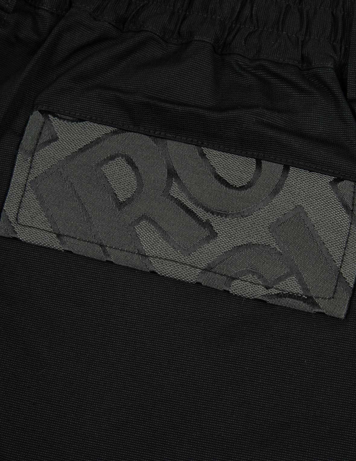 Allover Logo Jacquard Side Zipper Regular Fit Joggers - Image 6