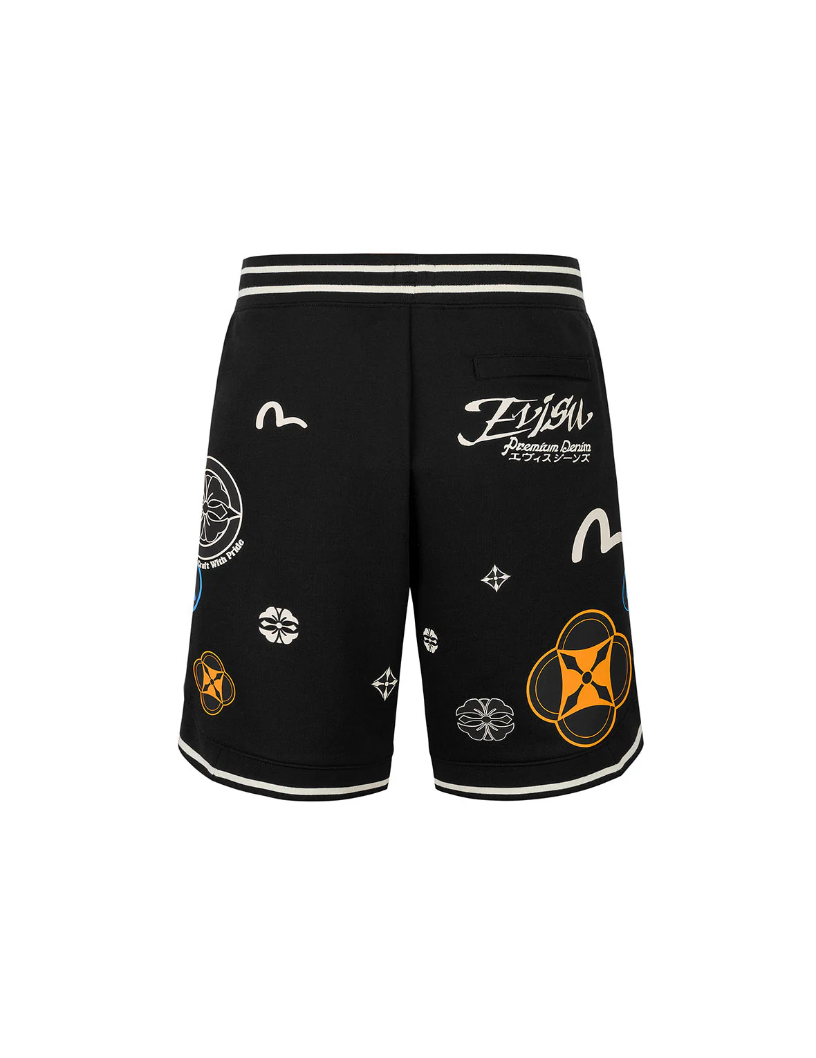 Allover Logo Print Fashion Fit Sweatshorts - Image 9