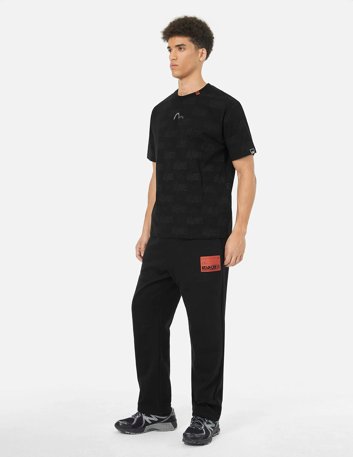 Allover logo print Fashion Fit T-shirt - Image 4