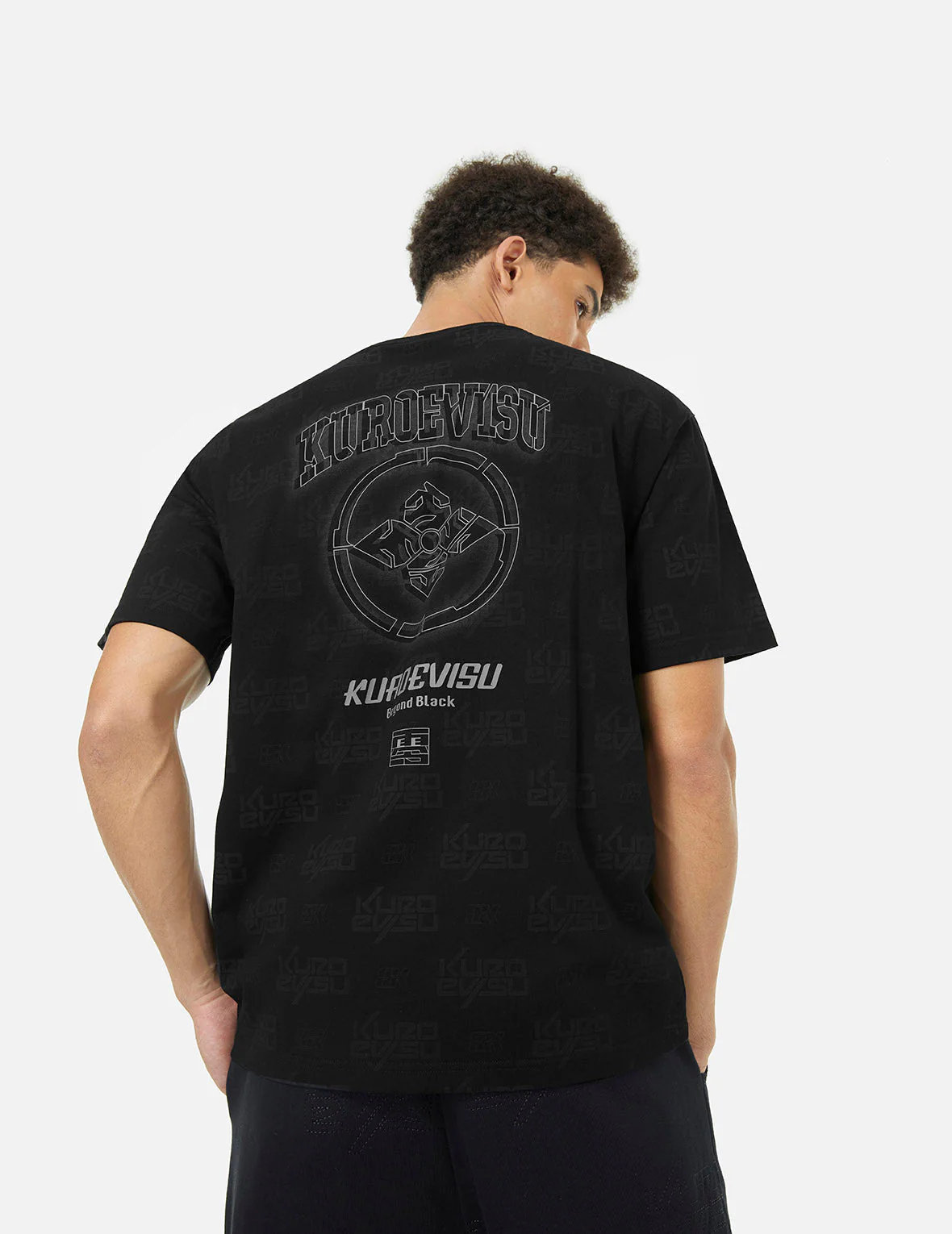 Allover logo print Fashion Fit T-shirt - Image 5