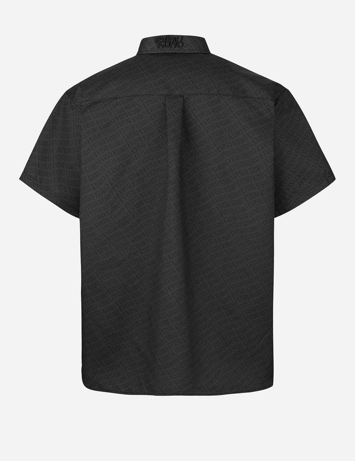 Allover Logo Print Loose Fit Short Sleeves Shirt - Image 2