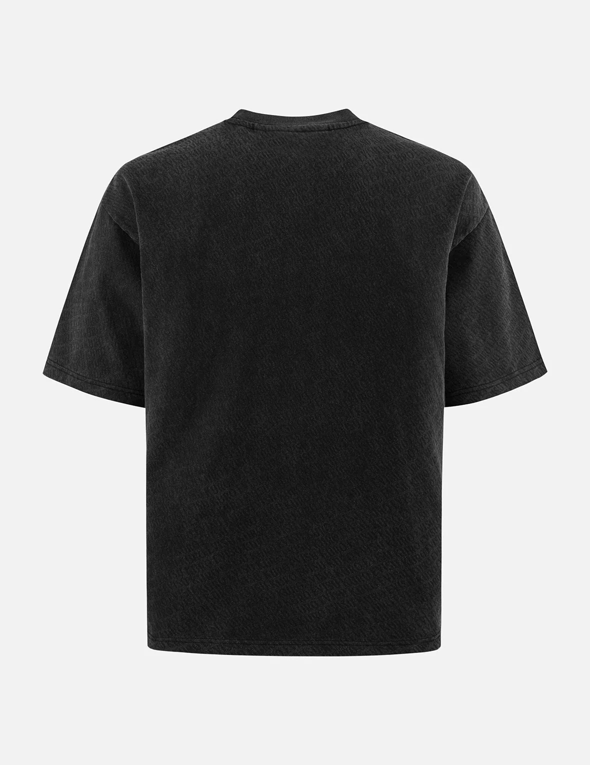 Allover Logo Print Loose Fit T-shirt - Image 2