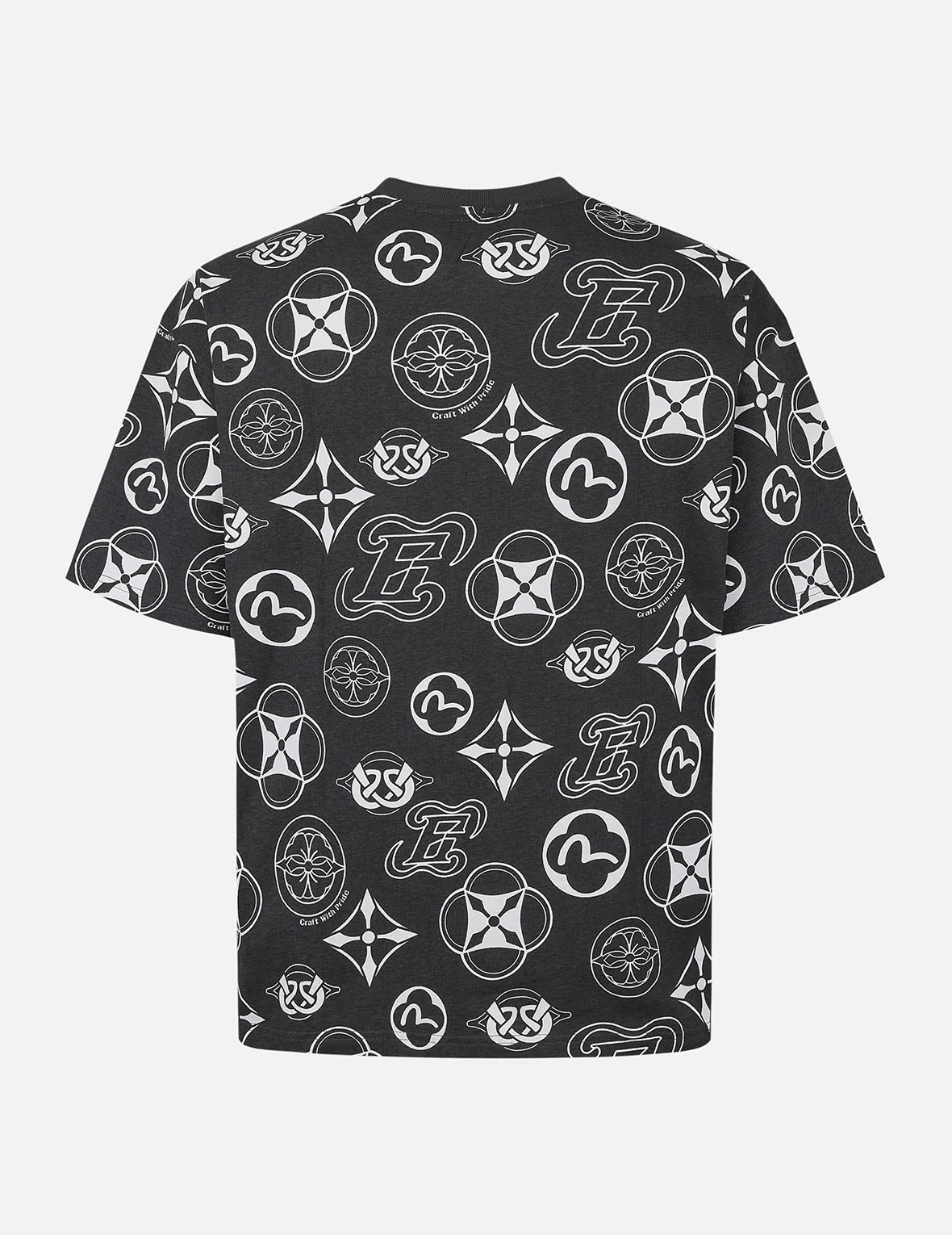 Allover Multi-logo Print Loose Fit T-shirt - Image 2