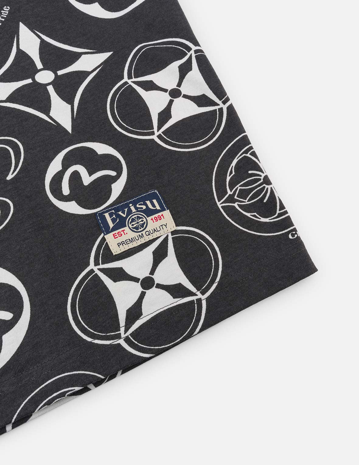 Allover Multi-logo Print Loose Fit T-shirt - Image 5