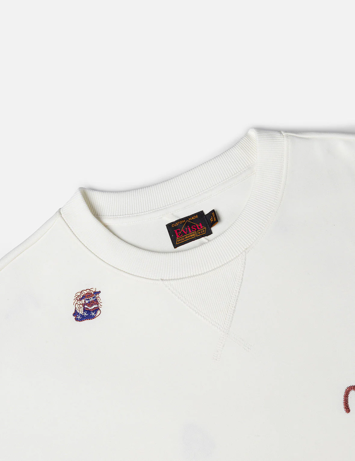 Allover Multi Logos Embroidery Relax Fit Sweatshirt - Image 16
